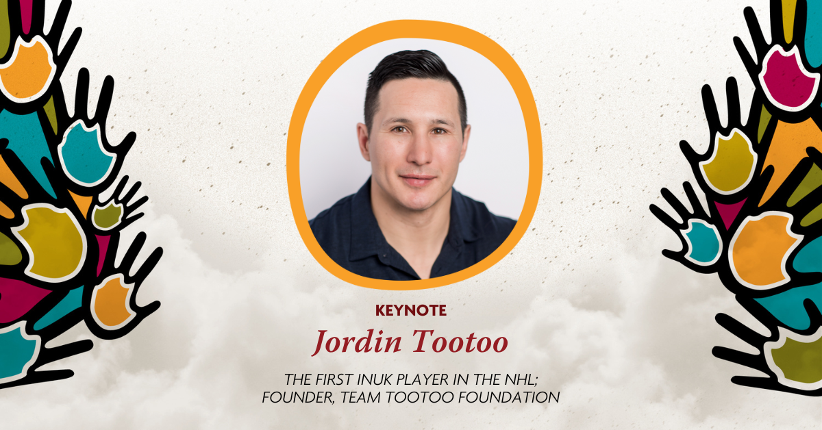 Jordin Tootoo - First Inuk Player in the NHL, and Founder, Team Tootoo Foundation