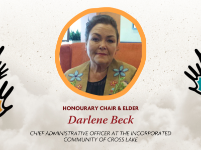 Honourary Chair and Elder Darlene Beck